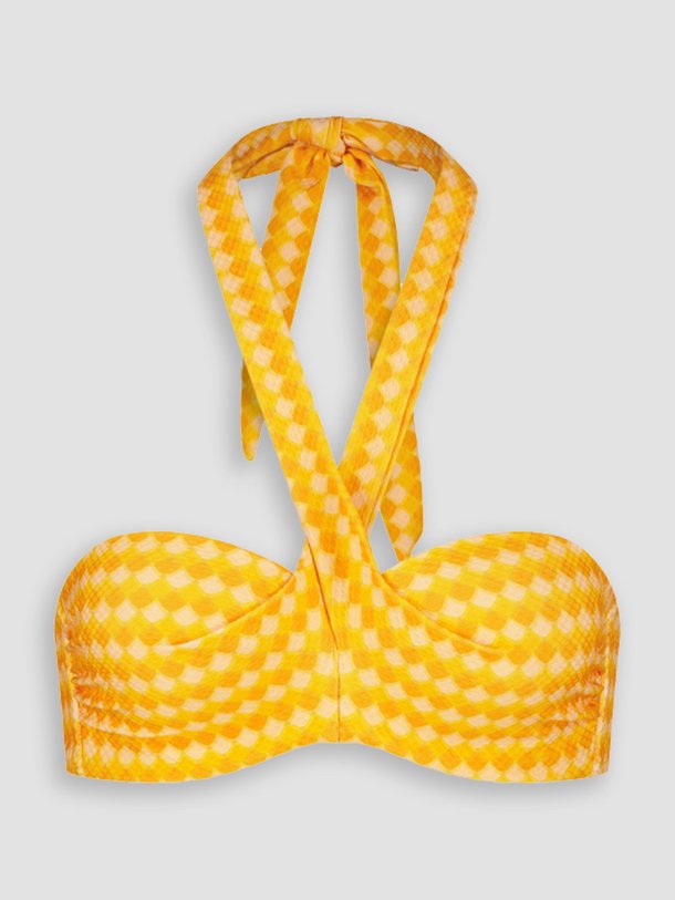 Ontdek de Horizon voorgevormde bikinitop met print van Cyell in de kleur oranje bij Orangebag. Op werkdagen voor 21:45 besteld, morgen in huis.