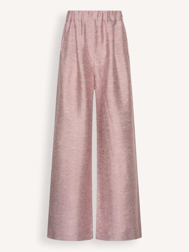 Ontdek de Celin linnenmix broek van By-Bar in de kleur Oud roze bij Orangebag. Op werkdagen voor 21:45 besteld, morgen in huis.