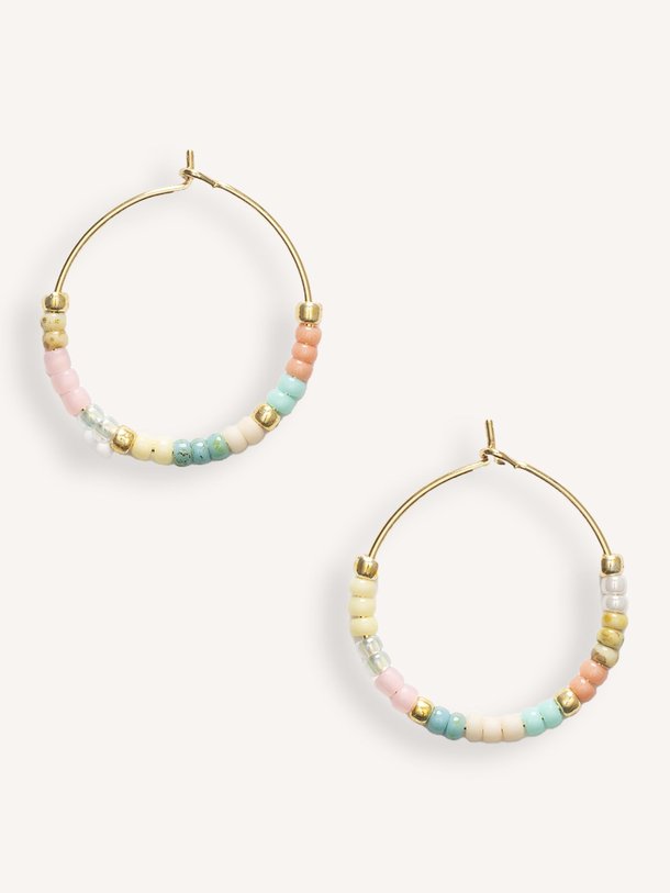 Ontdek de Eldorado vergulde oorbellen met kralen van Anni Lu in de kleur Lichtroze bij Orangebag. Op werkdagen voor 21:45 besteld, morgen in huis.