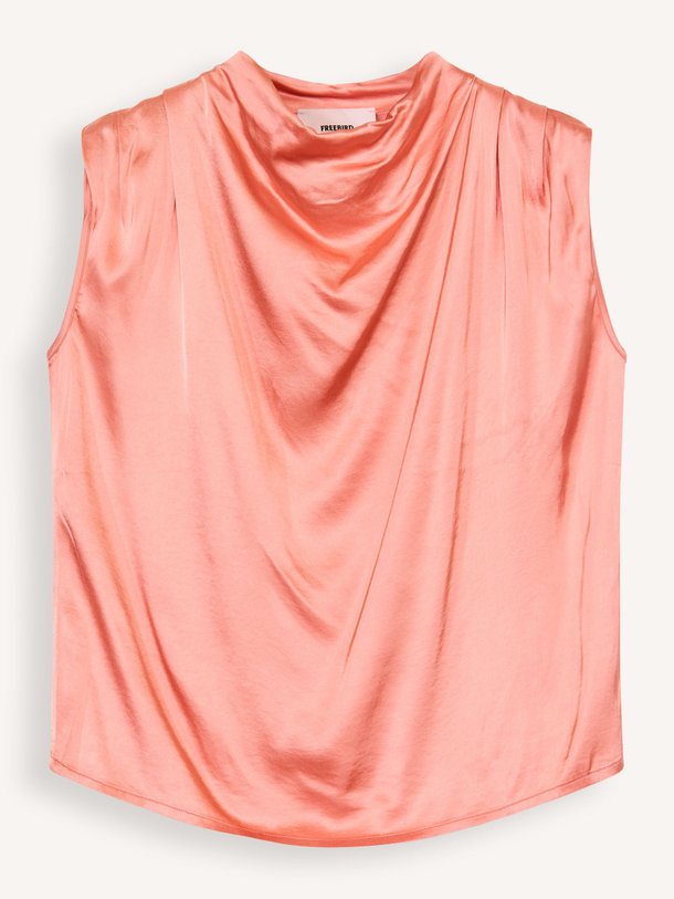 Ontdek de Teske viscosemix top van Freebird in de kleur koraal bij Orangebag. Op werkdagen voor 21:45 besteld, morgen in huis.