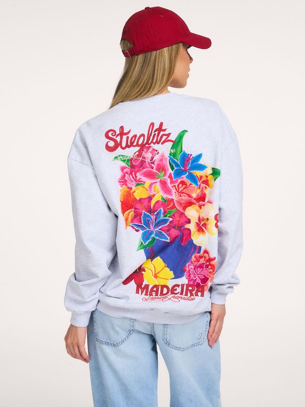 Ontdek de Glenda, katoenen sweater met print van Stieglitz bij Orangebag. Op werkdagen voor 21:45 besteld, morgen in huis.