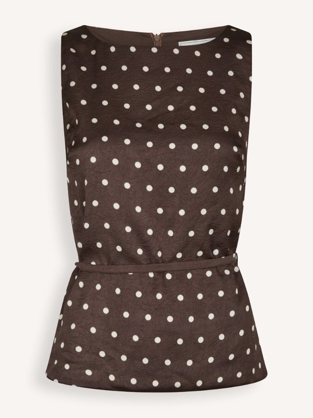 Ontdek de Nassa geweven top van Neo Noir in de kleur Bruin bij Orangebag. Op werkdagen voor 21:45 besteld, morgen in huis.