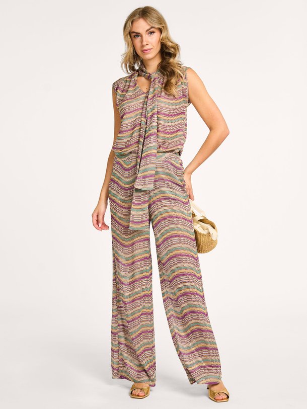 Ontdek de Viscosemix broek met dessin van Summum in de kleur groen bij Orangebag. Op werkdagen voor 21:45 besteld, morgen in huis.