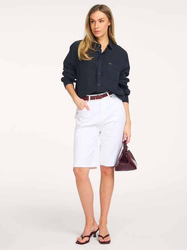 Ontdek de Lucas linnen blouse van Lois in de kleur Donkerblauw bij Orangebag. Op werkdagen voor 21:45 besteld, morgen in huis.