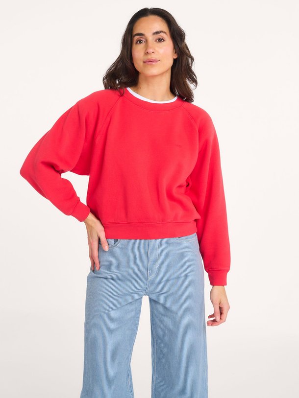 Ontdek de Carrie organic cotton mix sweater van By-Bar in de kleur Rood bij Orangebag. Op werkdagen voor 21:45 besteld, morgen in huis.