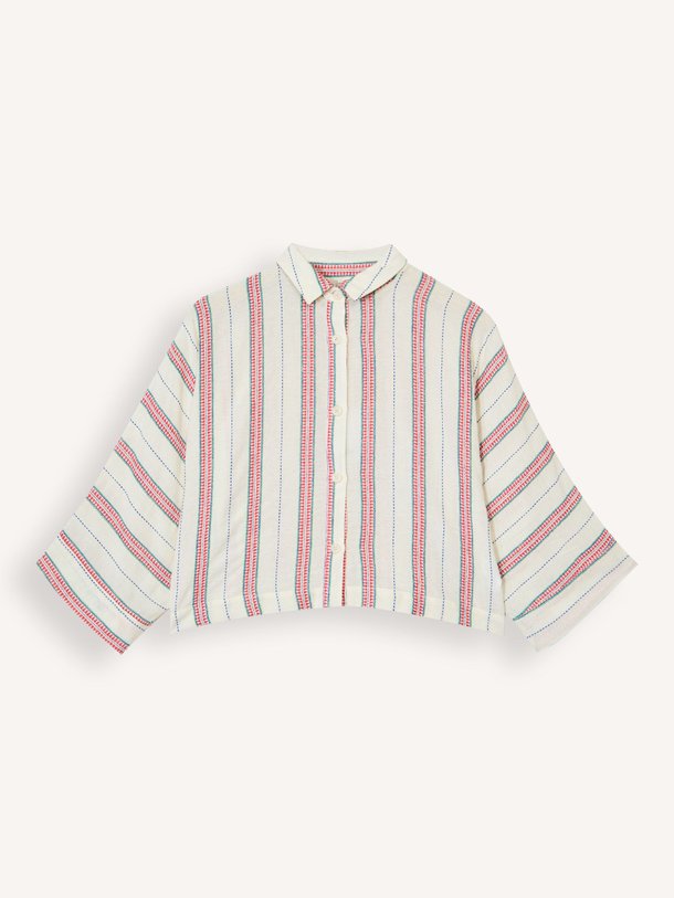 Ontdek de Laelia katoen/viscosemix blouse van Sacrécoeur in de kleur Ecru bij Orangebag. Op werkdagen voor 21:45 besteld, morgen in huis.