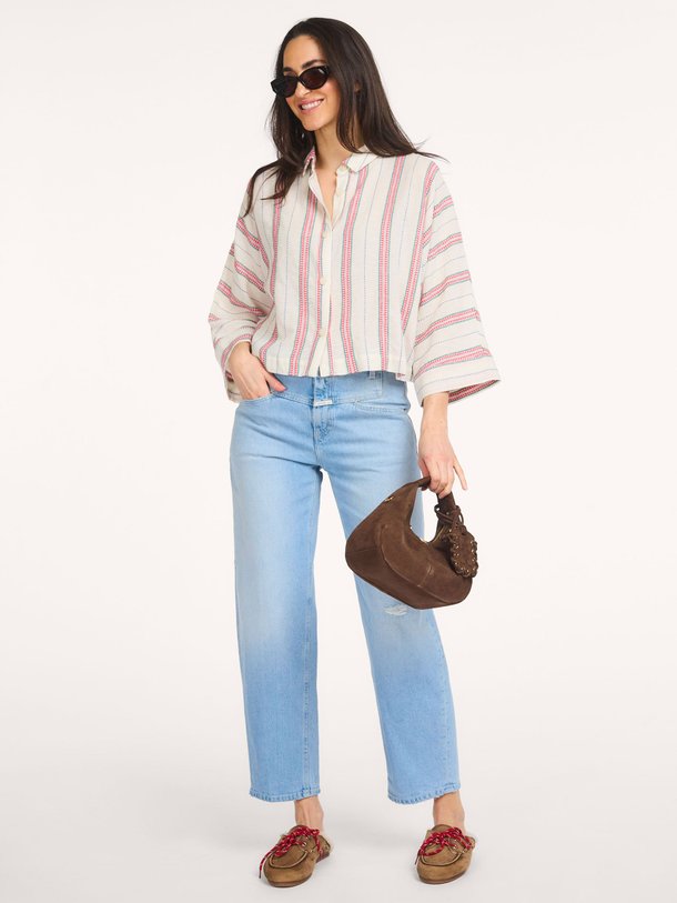 Ontdek de Laelia katoen/viscosemix blouse van Sacrécoeur in de kleur Ecru bij Orangebag. Op werkdagen voor 21:45 besteld, morgen in huis.