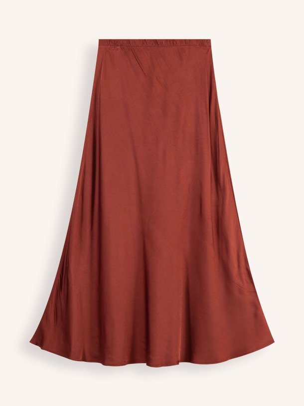 Ontdek de Torino viscose A-lijn rok van La Fee Maraboutee in de kleur bordeauxrood bij Orangebag. Op werkdagen voor 21:45 besteld, morgen in huis.