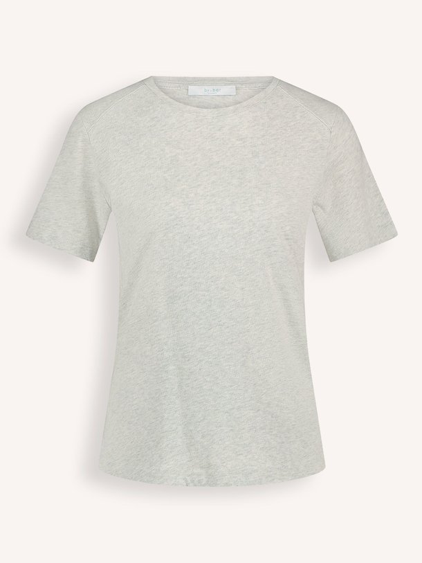 Ontdek de Holy organic cotton gemêleerd T-shirt van By-Bar in de kleur lichtgrijs bij Orangebag. Op werkdagen voor 21:45 besteld, morgen in huis.