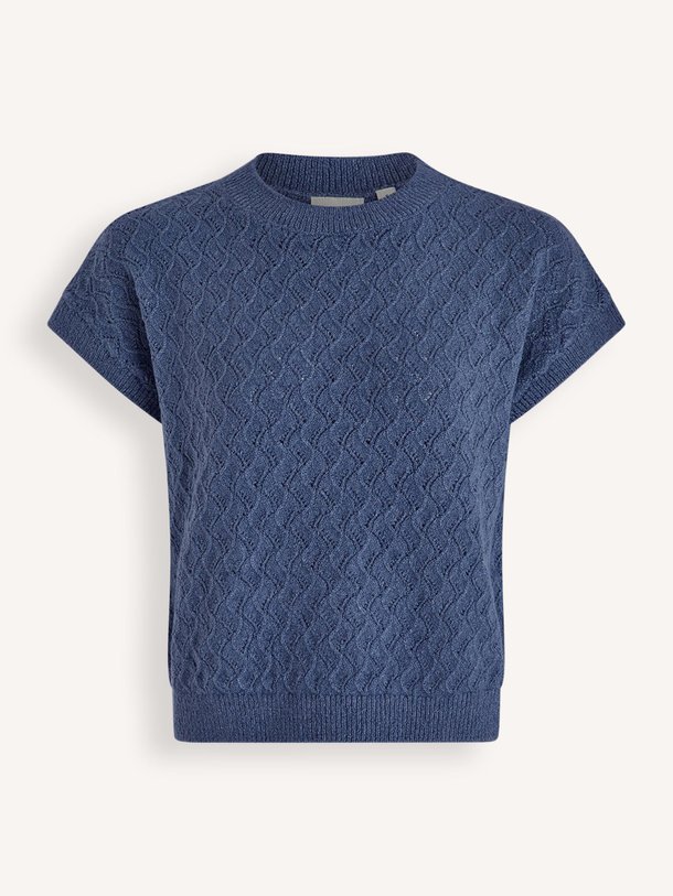 Ontdek de Manae katoenmix top van Varley in de kleur Blauw bij Orangebag. Op werkdagen voor 21:45 besteld, morgen in huis.