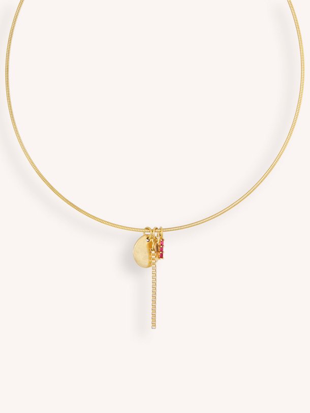 Ontdek de Vergulde choker met bedels van Ellen Beekmans in de kleur goudkleur bij Orangebag. Op werkdagen voor 21:45 besteld, morgen in huis.