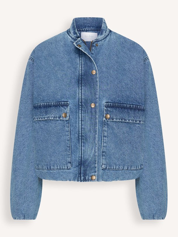 Ontdek de Maggie denim jack van By-Bar in de kleur Blauw bij Orangebag. Op werkdagen voor 21:45 besteld, morgen in huis.