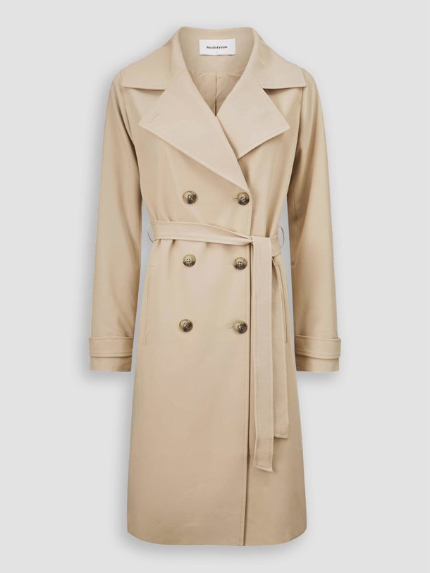 Modstrom Hiro - Rayonmix Trenchcoat - Zand Ontdek de Hiro rayonmix trenchcoat van Modstrom in de kleur zand bij Orangebag. Op werkdagen voor 21:45 besteld, morgen in huis.