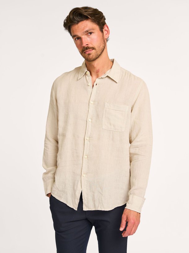 Ontdek de Relegant linnen overhemd van Boss in de kleur beige bij Orangebag. Op werkdagen voor 21:45 besteld, morgen in huis.