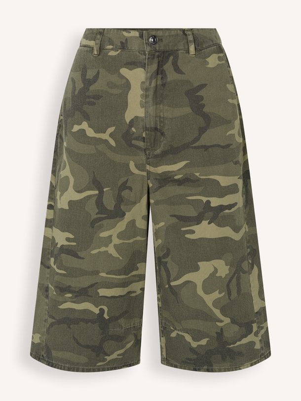Ontdek de Athene katoenen short met print van Modstrom in de kleur Groen bij Orangebag. Op werkdagen voor 21:45 besteld, morgen in huis.