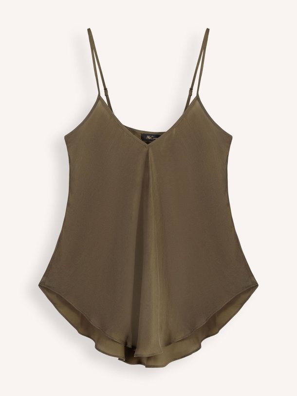Ontdek de Majoris viscose/cupromix top van Mes Demoiselles in de kleur kaki bij Orangebag. Op werkdagen voor 21:45 besteld, morgen in huis.
