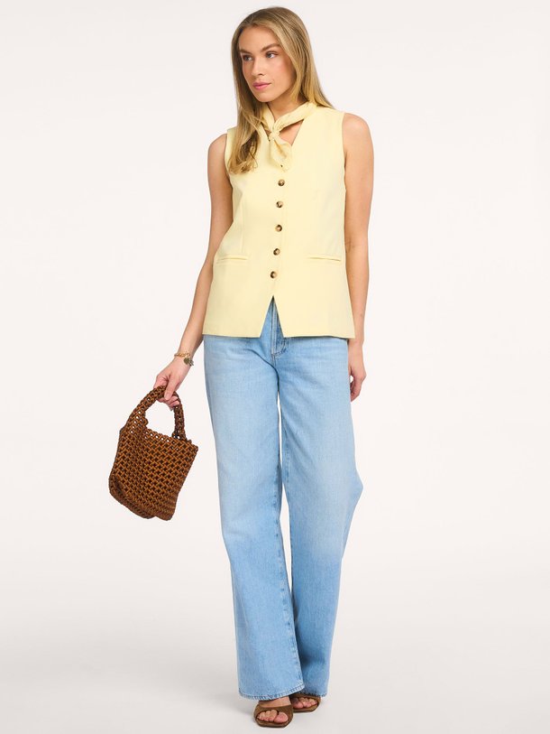 Ontdek de Germani viscosemix gilet van Freebird in de kleur Geel bij Orangebag. Op werkdagen voor 21:45 besteld, morgen in huis.