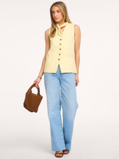 Ontdek de Germani viscosemix gilet van Freebird in de kleur Geel bij Orangebag. Op werkdagen voor 21:45 besteld, morgen in huis.