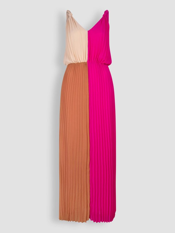 Ontdek de Ruelle geweven colorblocking plissé jurk van Dante 6 in de kleur fuchsia bij Orangebag. Op werkdagen voor 21:45 besteld, morgen in huis.