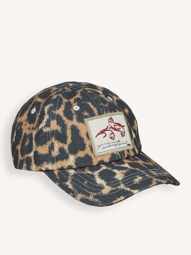 Ontdek de Leopa katoenen leopard pet van Becksondergaard in de kleur Bruin bij Orangebag. Op werkdagen voor 21:45 besteld, morgen in huis.