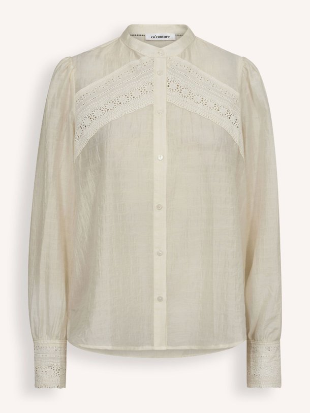 Ontdek de Barret viscosemix blouse van Co'Couture in de kleur off-white bij Orangebag. Op werkdagen voor 21:45 besteld, morgen in huis.