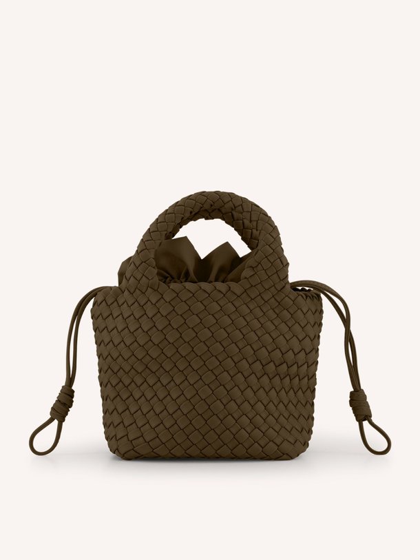 Ontdek de Gevlochtend handtas mini van Marrea in de kleur bruin bij Orangebag. Op werkdagen voor 21:45 besteld, morgen in huis.