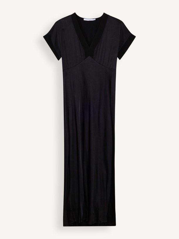Ontdek de Dalicia viscose jurk van La Fee Maraboutee in de kleur zwart bij Orangebag. Op werkdagen voor 21:45 besteld, morgen in huis.