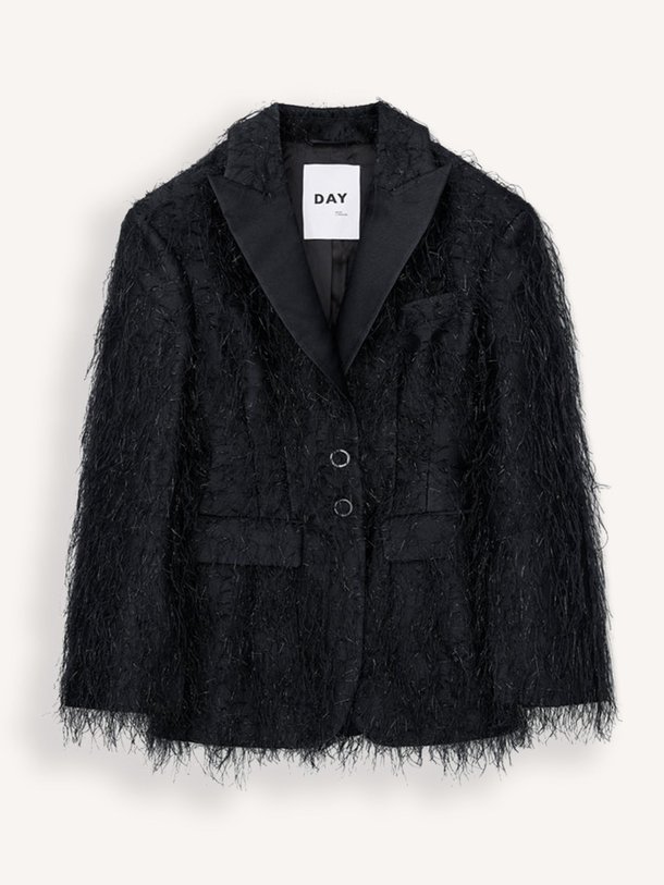 Ontdek de Alba geweven blazer met franjes van DAY Birger et Mikkelsen in de kleur zwart bij Orangebag. Op werkdagen voor 21:45 besteld, morgen in huis.