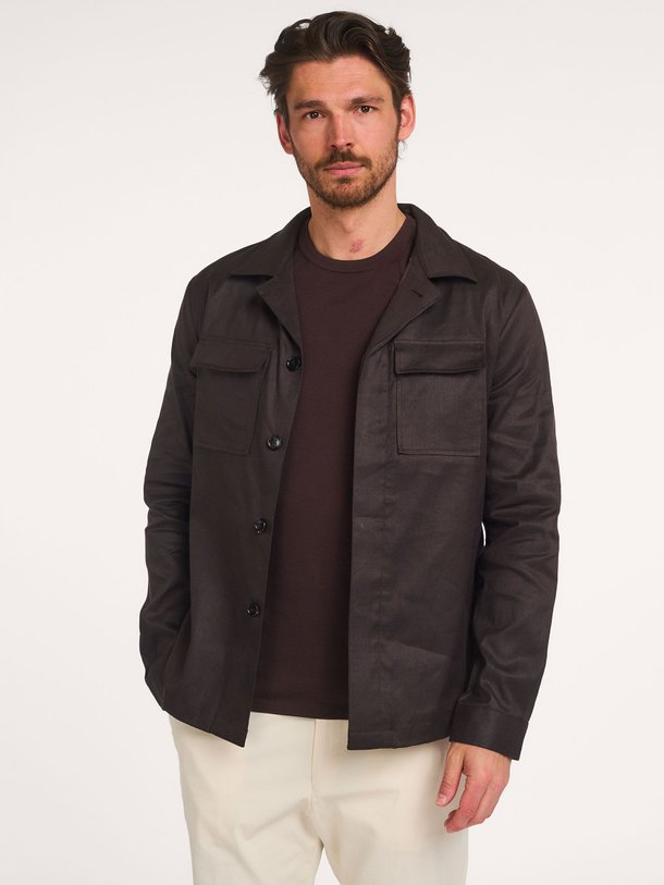 Ontdek de Linnenmix overshirt van Profuomo in de kleur Donkerbruin bij Orangebag. Op werkdagen voor 21:45 besteld, morgen in huis.