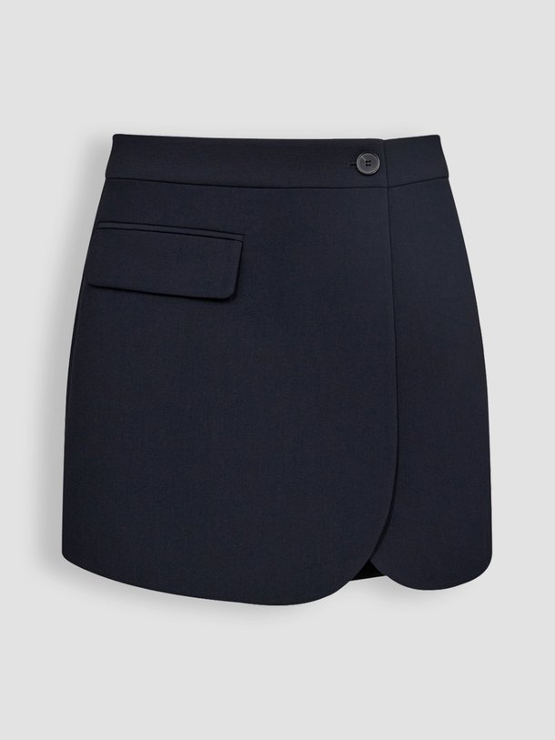 Ontdek de Vola geweven skort van Co'Couture in de kleur donkerblauw bij Orangebag. Op werkdagen voor 21:45 besteld, morgen in huis.