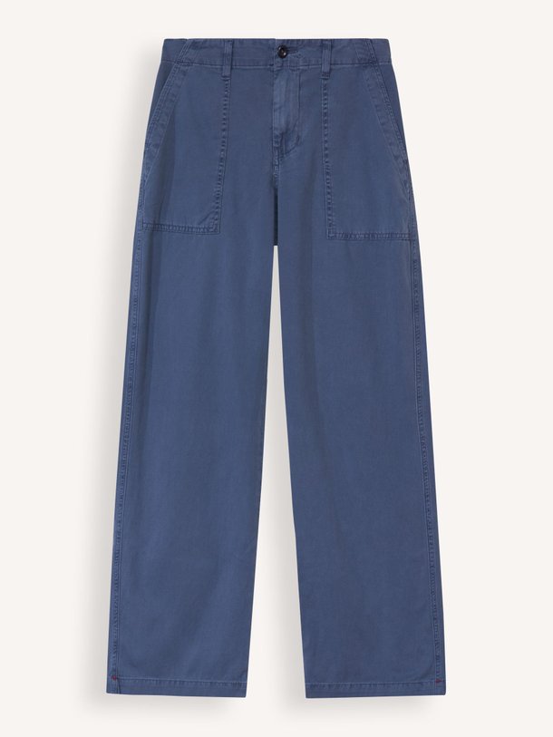 Ontdek de Morleigh katoenen broek van Xirena in de kleur blauw bij Orangebag. Op werkdagen voor 21:45 besteld, morgen in huis.
