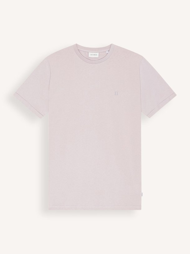 Ontdek de Organic cotton T-shirt met borduursel van Les Deux in de kleur Lila bij Orangebag. Op werkdagen voor 21:45 besteld, morgen in huis.