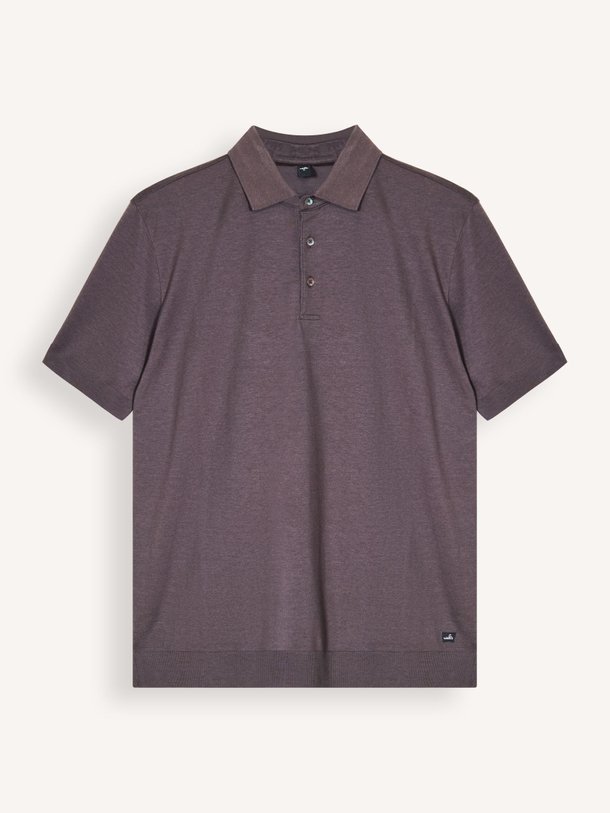 Ontdek de Graham lyocell/katoenmix polo van Wahts in de kleur Donkerbruin bij Orangebag. Op werkdagen voor 21:45 besteld, morgen in huis.