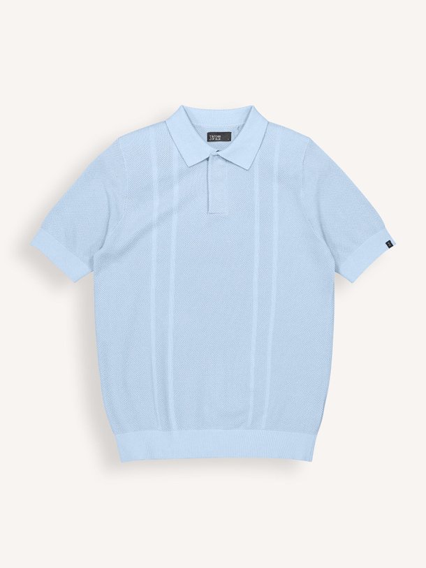 Ontdek de Ripley katoenen polo van Butcher of Blue in de kleur Lichtblauw bij Orangebag. Op werkdagen voor 21:45 besteld, morgen in huis.