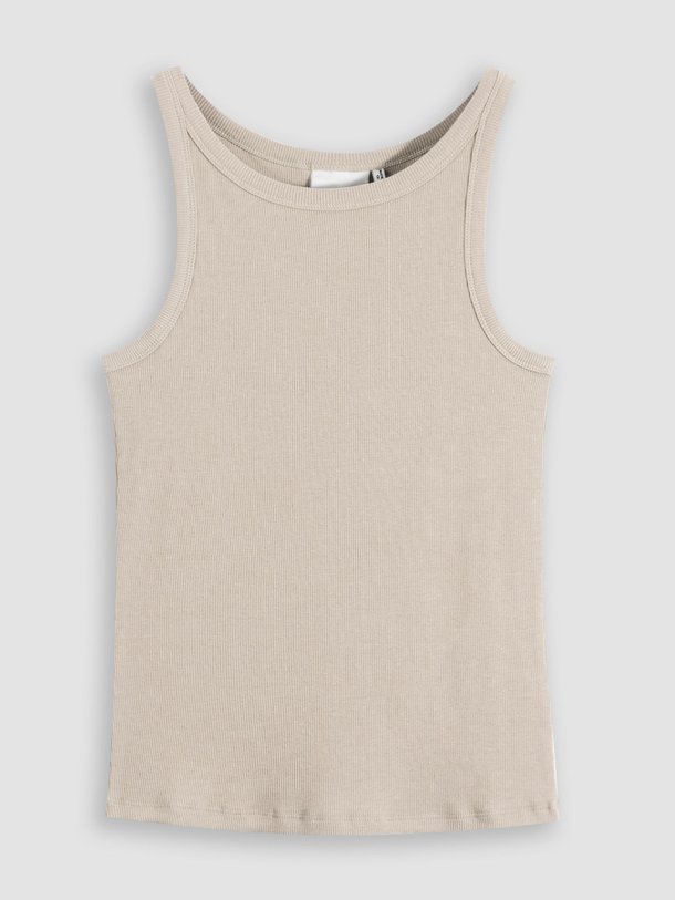 Ontdek de Drew katoenmix rib tanktop van Gestuz in de kleur zand bij Orangebag. Op werkdagen voor 21:45 besteld, morgen in huis.