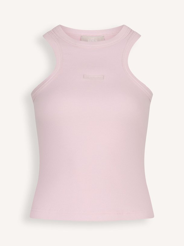 Ontdek de Jolie katoenmix rib tanktop van The Lola Club in de kleur Roze bij Orangebag. Op werkdagen voor 21:45 besteld, morgen in huis.