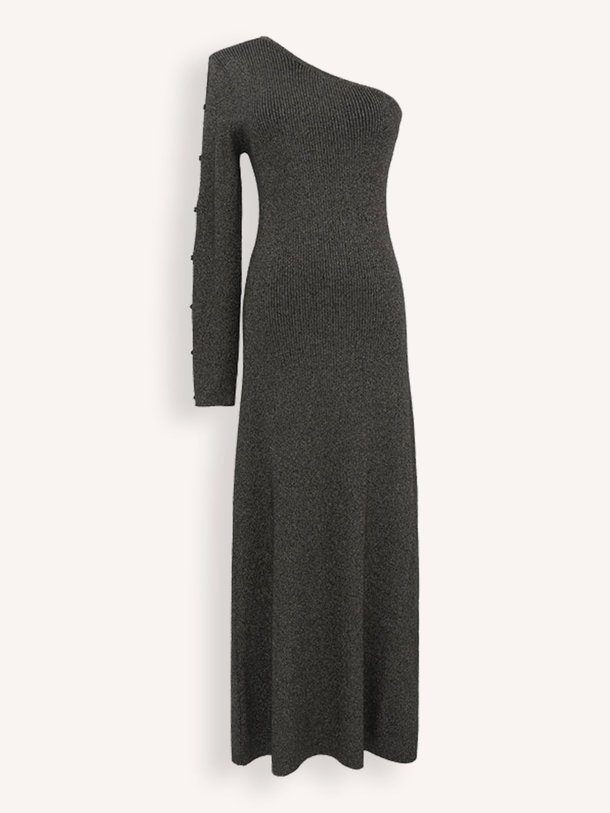 Ontdek de Adnise mohairmix one shoulder jurk van Frnch in de kleur zwart bij Orangebag. Op werkdagen voor 21:45 besteld, morgen in huis.