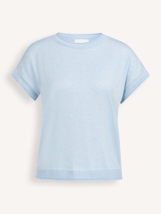 Ontdek de Katoenmix gemêleerde top van Yaya in de kleur Lichtblauw bij Orangebag. Op werkdagen voor 21:45 besteld, morgen in huis.