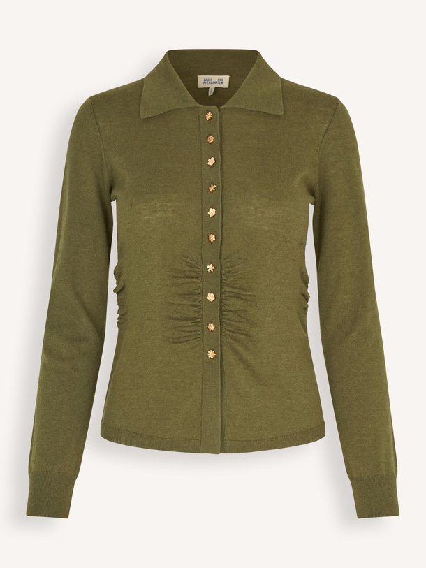 Ontdek de Camiline merino wollen vest van Baum und Pferdgarten in de kleur Groen bij Orangebag. Op werkdagen voor 21:45 besteld, morgen in huis.