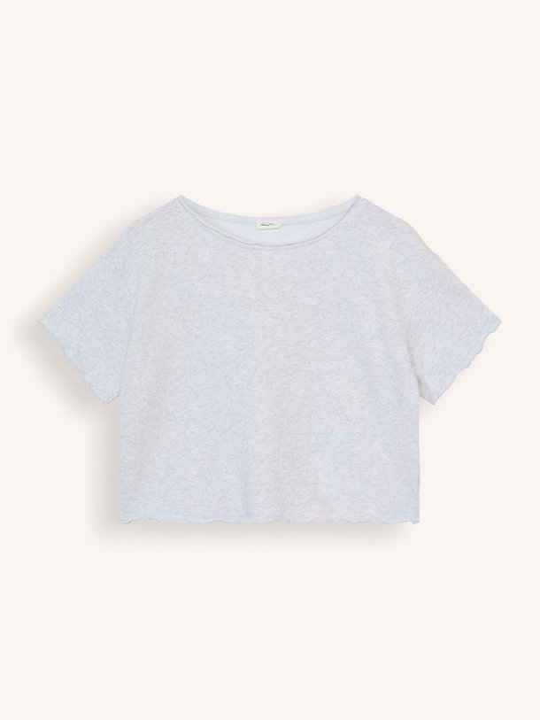 Ontdek de Atubay katoenmix T-shirt van American Vintage in de kleur lichtgrijs bij Orangebag. Op werkdagen voor 21:45 besteld, morgen in huis.