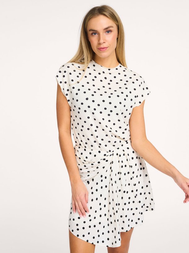Ontdek de Saiben viscose rok met stippen van Samsoe Samsoe in de kleur Off-white bij Orangebag. Op werkdagen voor 21:45 besteld, morgen in huis.