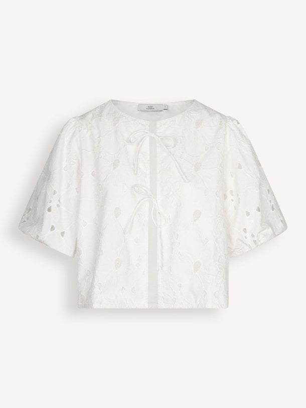 Ontdek de Anties katoenen top van Ruby Tuesday in de kleur Wit bij Orangebag. Op werkdagen voor 21:45 besteld, morgen in huis.