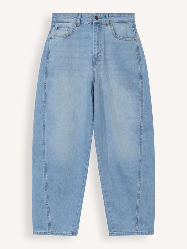Ontdek de Caleb high waist loose fit cropped jeans van Vanessa Bruno in de kleur blauw bij Orangebag. Op werkdagen voor 21:45 besteld, morgen in huis.