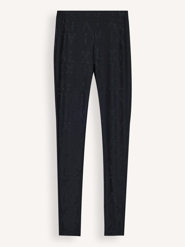 Ontdek de Jersey logo legging van Alix The Label in de kleur Zwart bij Orangebag. Op werkdagen voor 21:45 besteld, morgen in huis.