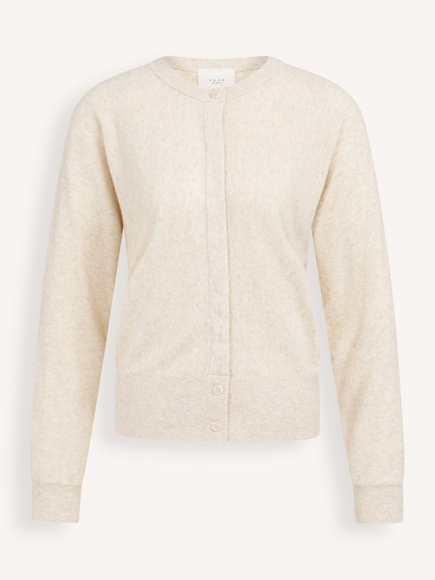 Ontdek de Katoenmix gemêleerd vest van Yaya in de kleur Crème bij Orangebag. Op werkdagen voor 21:45 besteld, morgen in huis.