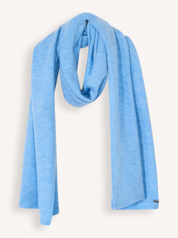 Ontdek de Organic cashmere sjaal van Repeat in de kleur Blauw bij Orangebag. Op werkdagen voor 21:45 besteld, morgen in huis.