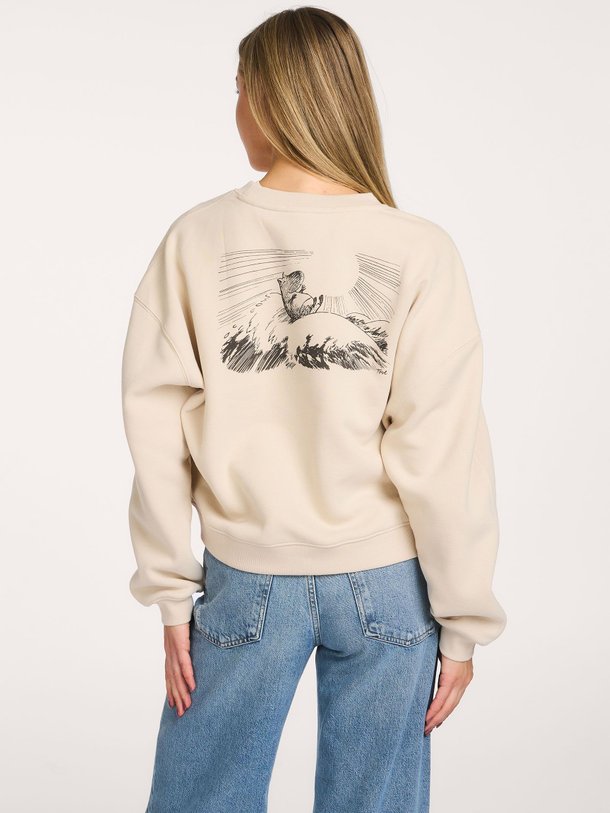 Ontdek de Elin, katoenmix sweater met print van Sofie Schnoor bij Orangebag. Op werkdagen voor 21:45 besteld, morgen in huis.