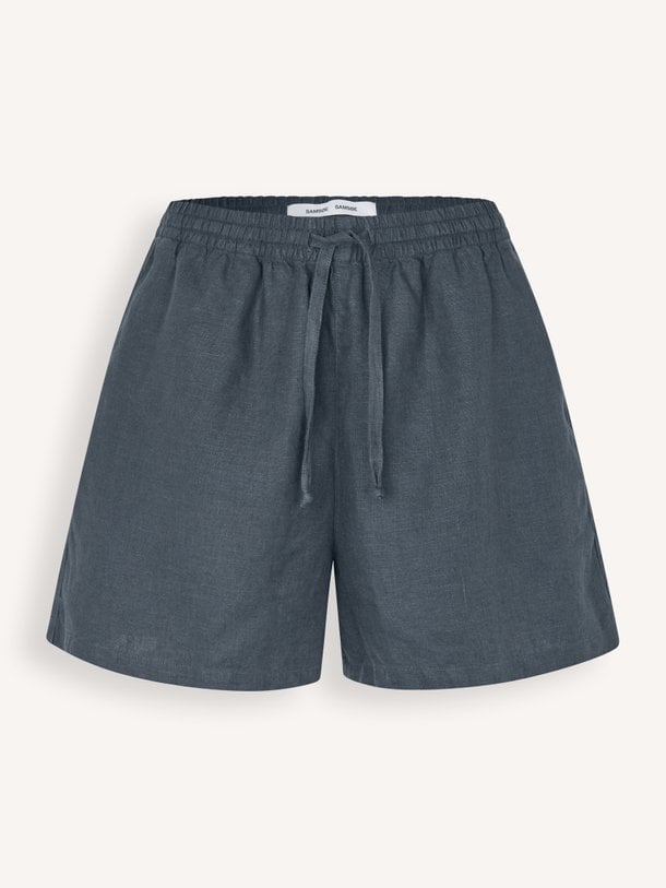 Samsoe Samsoe Samaren linnen short - Donkerblauw Ontdek de Samaren linnen short van Samsoe Samsoe in de kleur Donkerblauw bij Orangebag. Op werkdagen voor 21:45 besteld, morgen in huis.