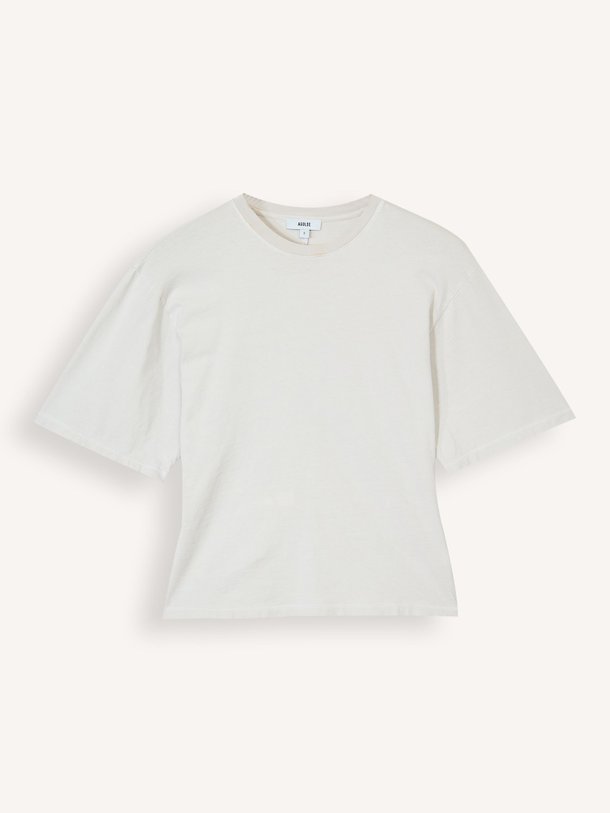Ontdek de Storey katoenen T-shirt van Agolde in de kleur Lichtgrijs bij Orangebag. Op werkdagen voor 21:45 besteld, morgen in huis.