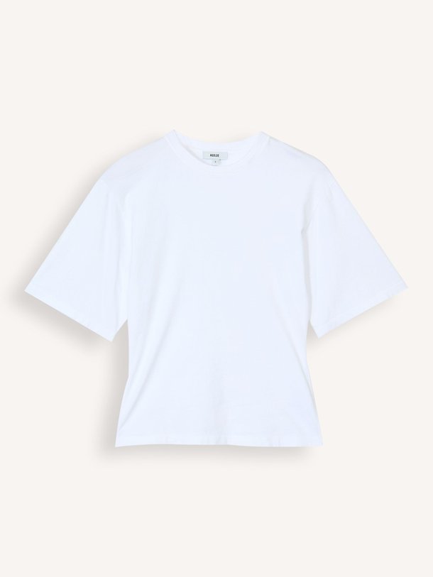Ontdek de Storey katoenen T-shirt van Agolde in de kleur Wit bij Orangebag. Op werkdagen voor 21:45 besteld, morgen in huis.